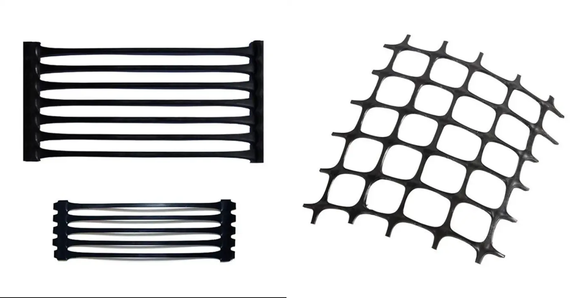 Uniaxial and Biaxial geogrids